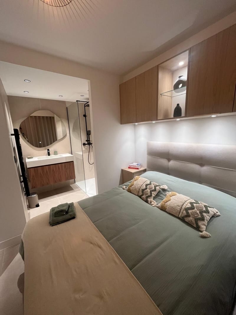 4 personnes - 2 chambres - 1 salle de douche