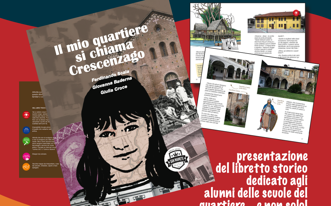 25 novembre - presentazione del libro: Il mio quartiere si chiama Crescenzago