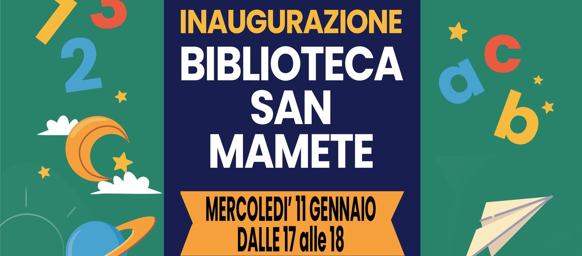INAUGURAZIONE BIBLIOTECA