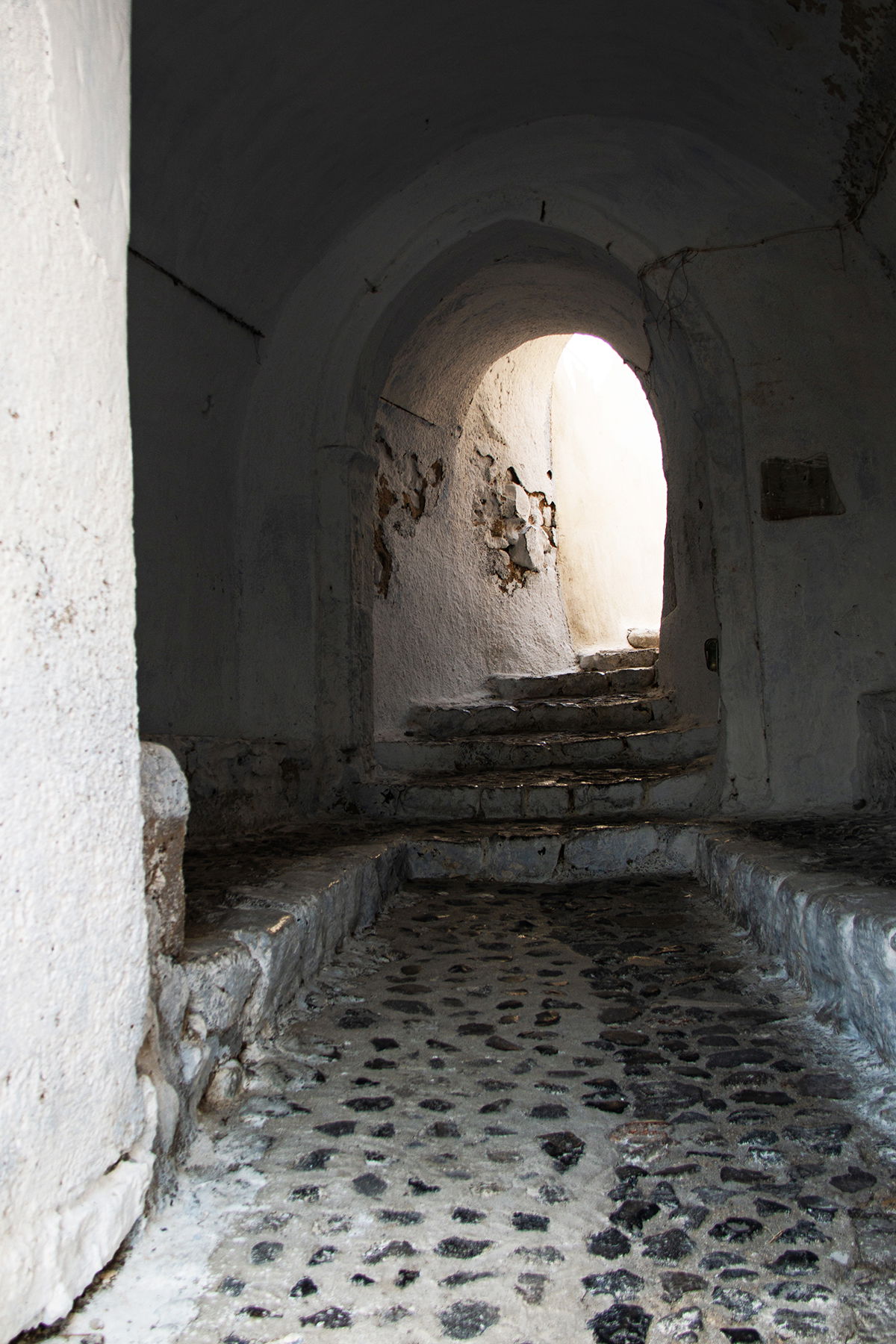 Megalochori vaulted lane