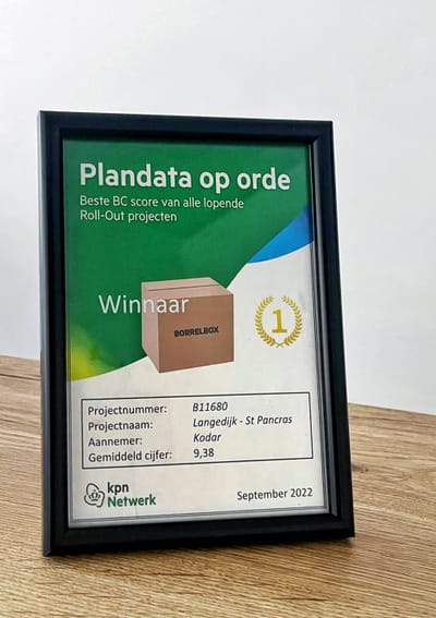 FTTH / KPN - Sint Pancras