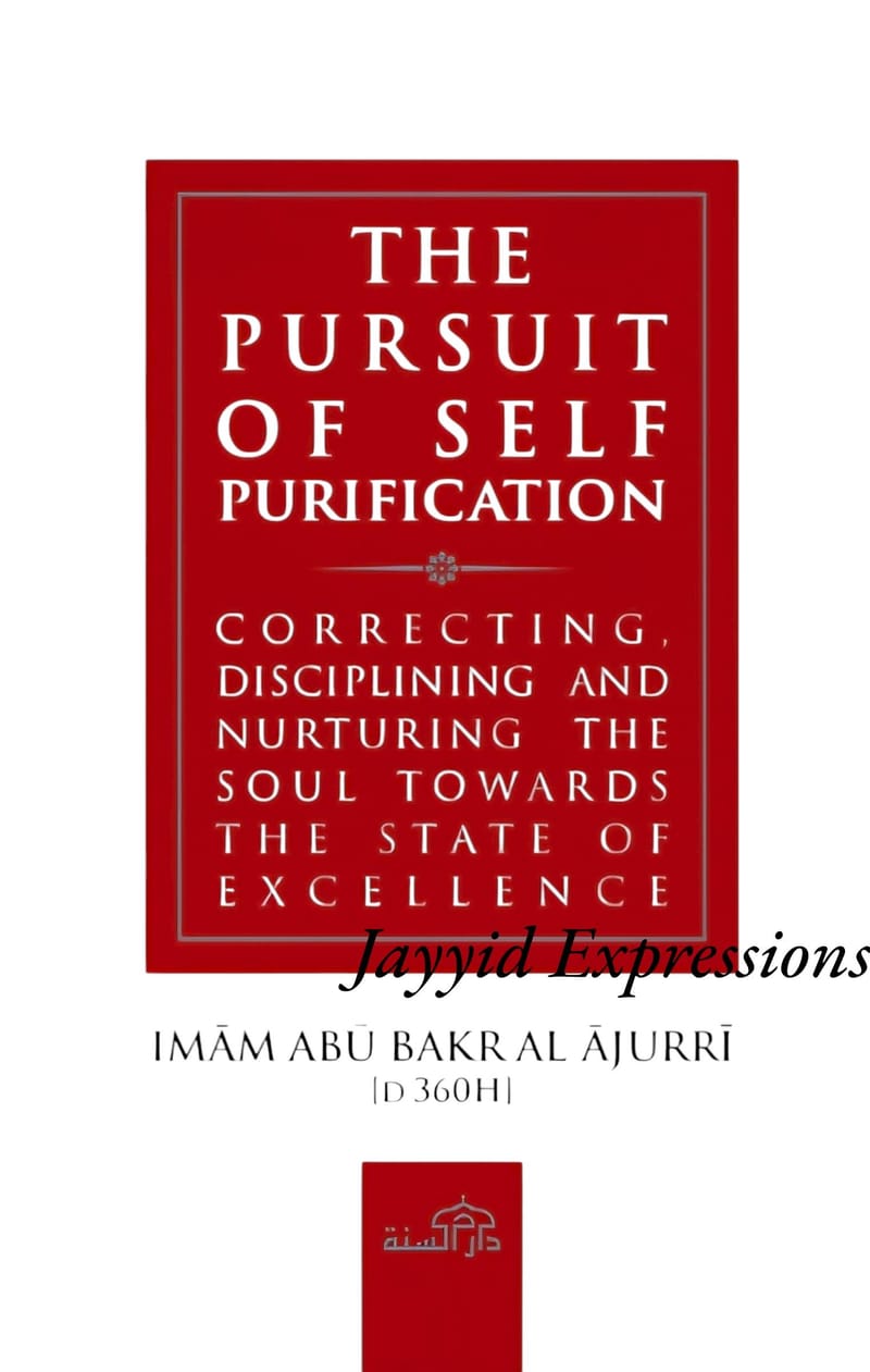 Self Purification The Pursuit of Self-Purification Correcting, Disciplining etc… - Jay...