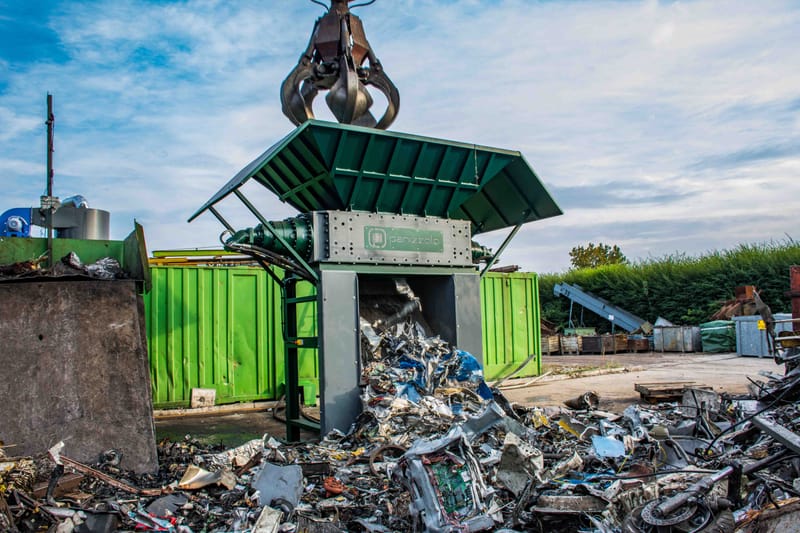 Panizzolo Hydraulic Waste Shredders