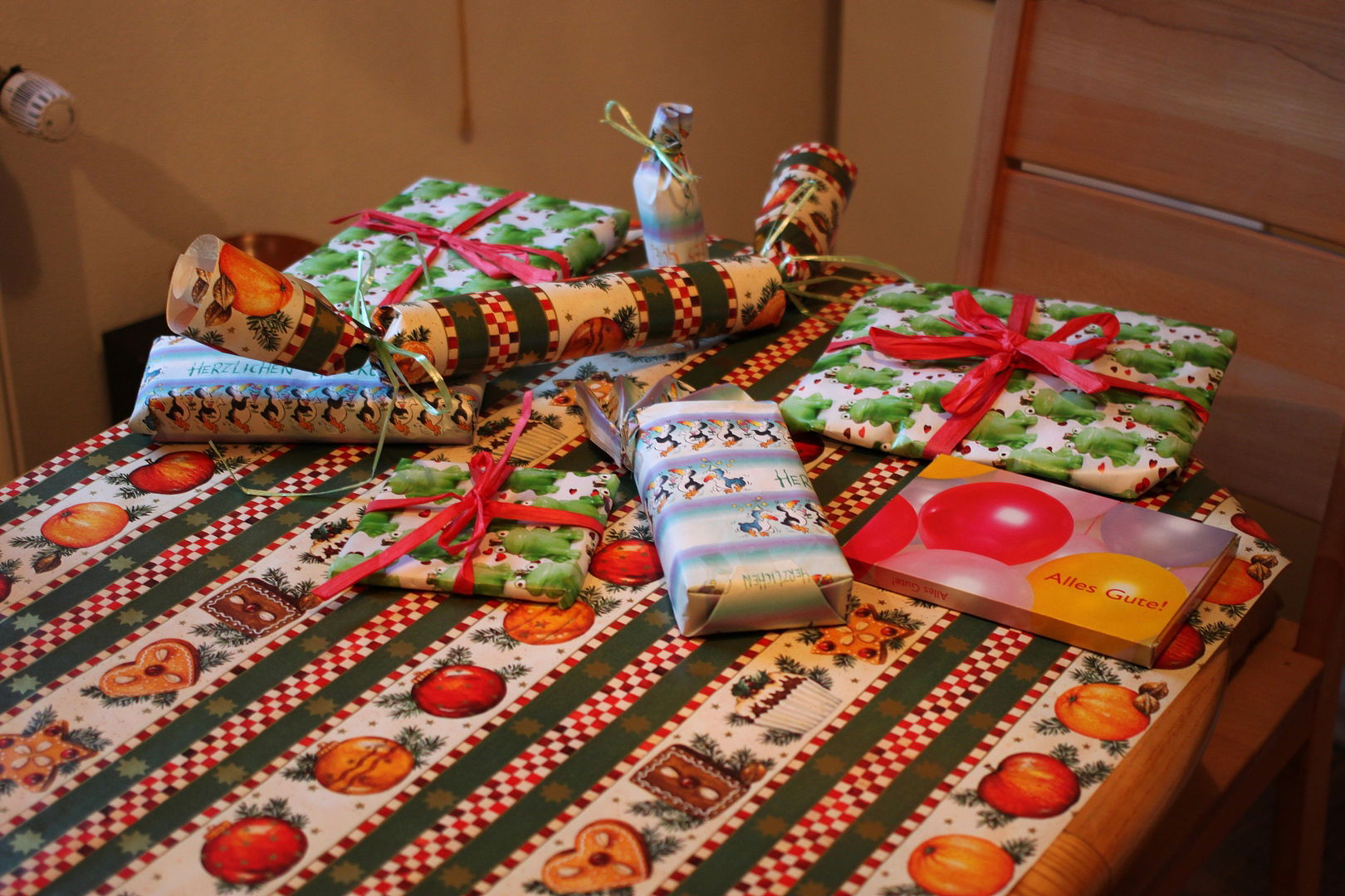 Geschenke frei wählen