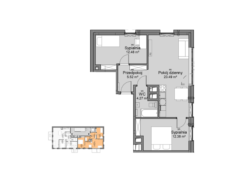M5 – 58,13 m² | 999 999 zł