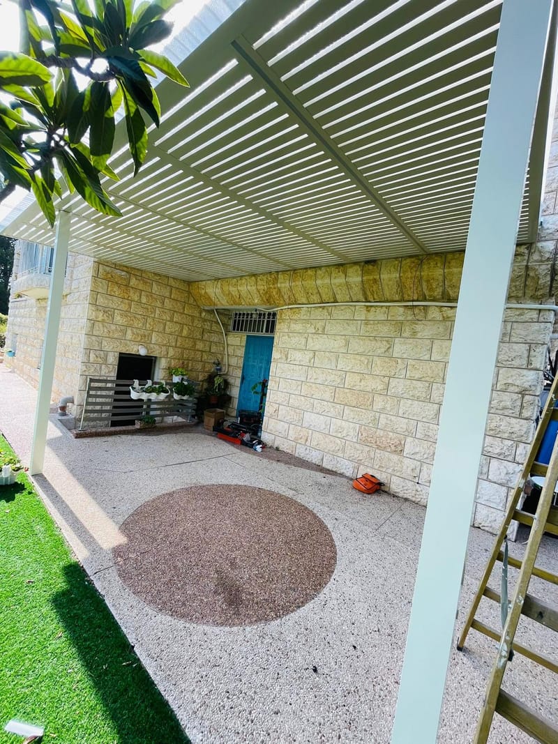 פרגולות אלומיניום