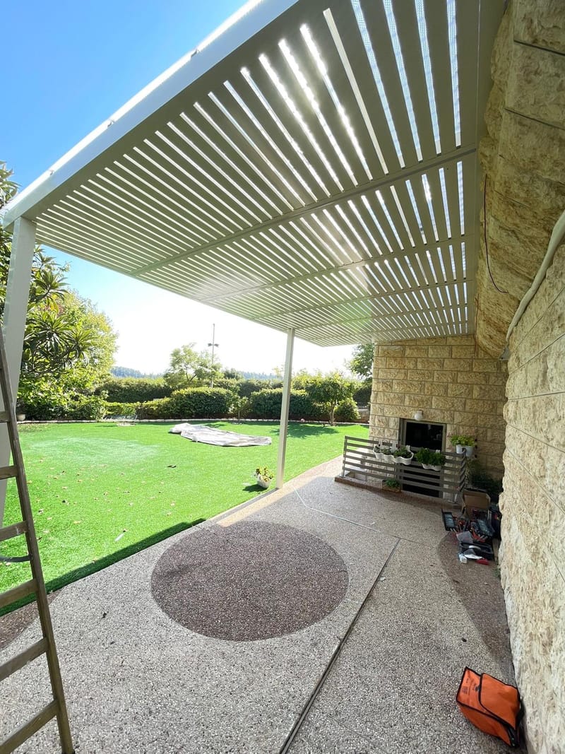 פרגולות אלומיניום