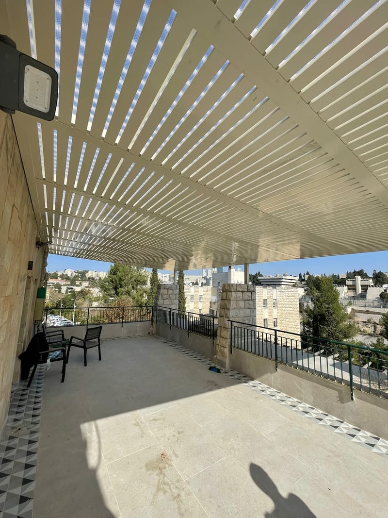 פרגולות אלומיניום