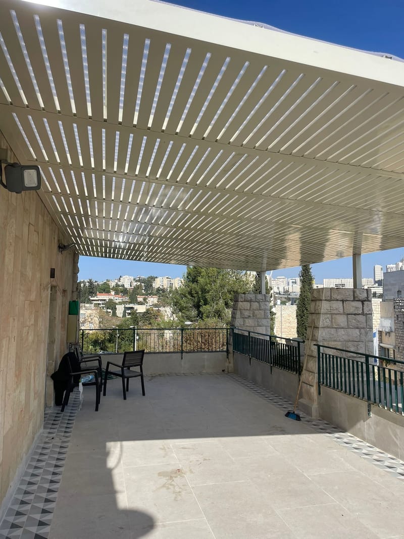 פרגולות אלומיניום