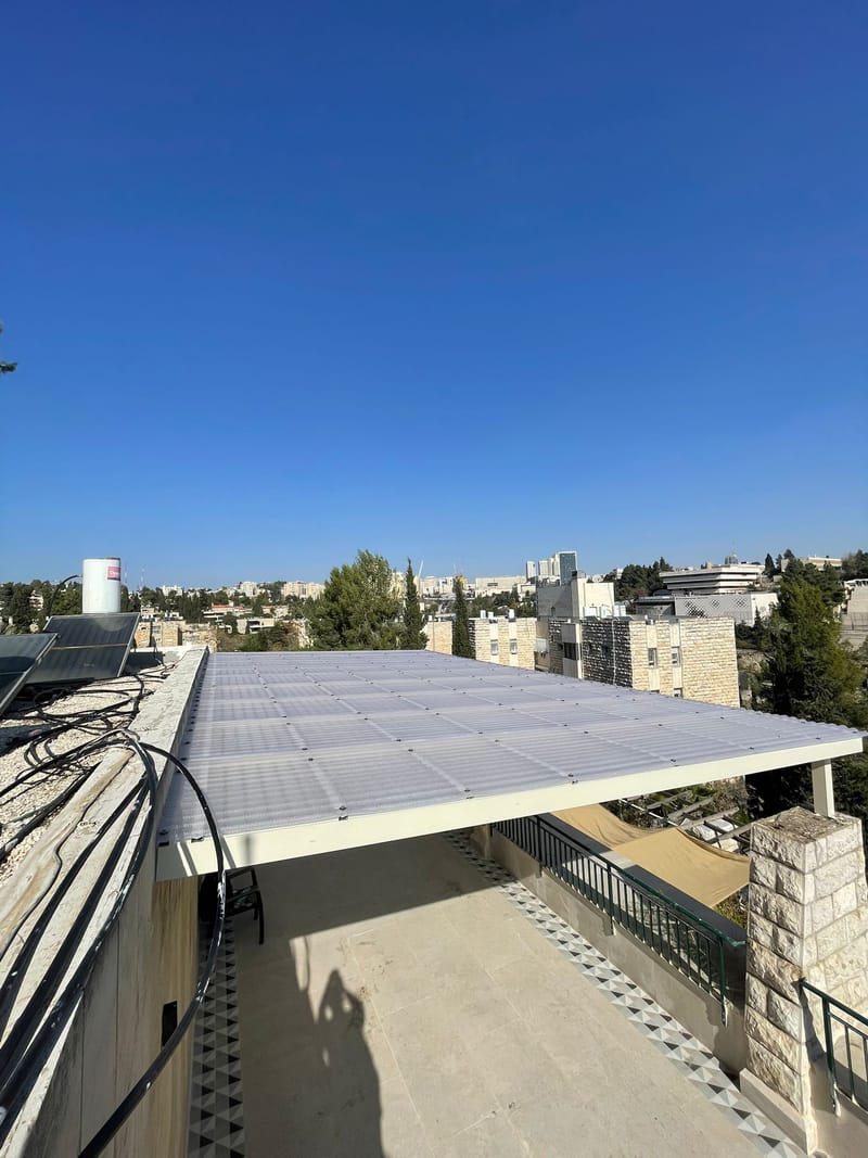 פרגולות אלומיניום