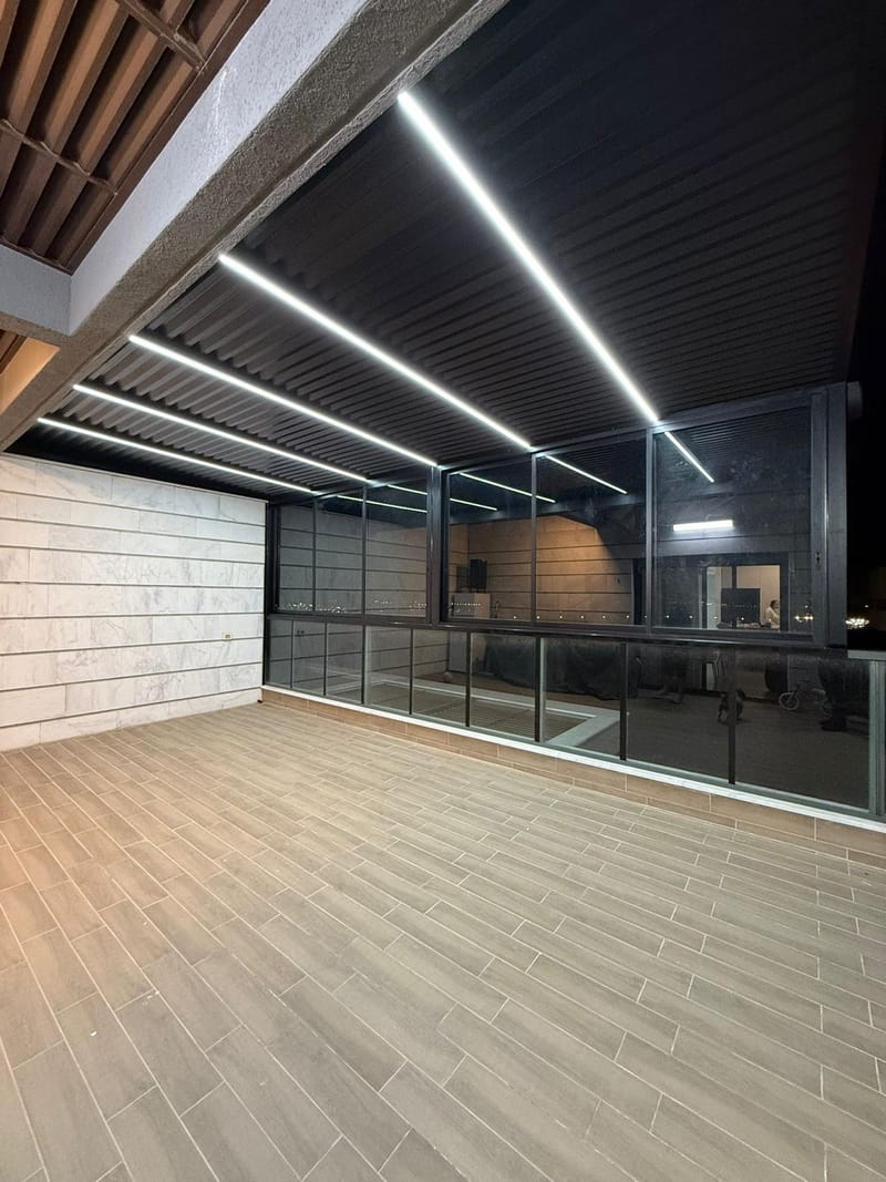 פרגולות אלומיניום