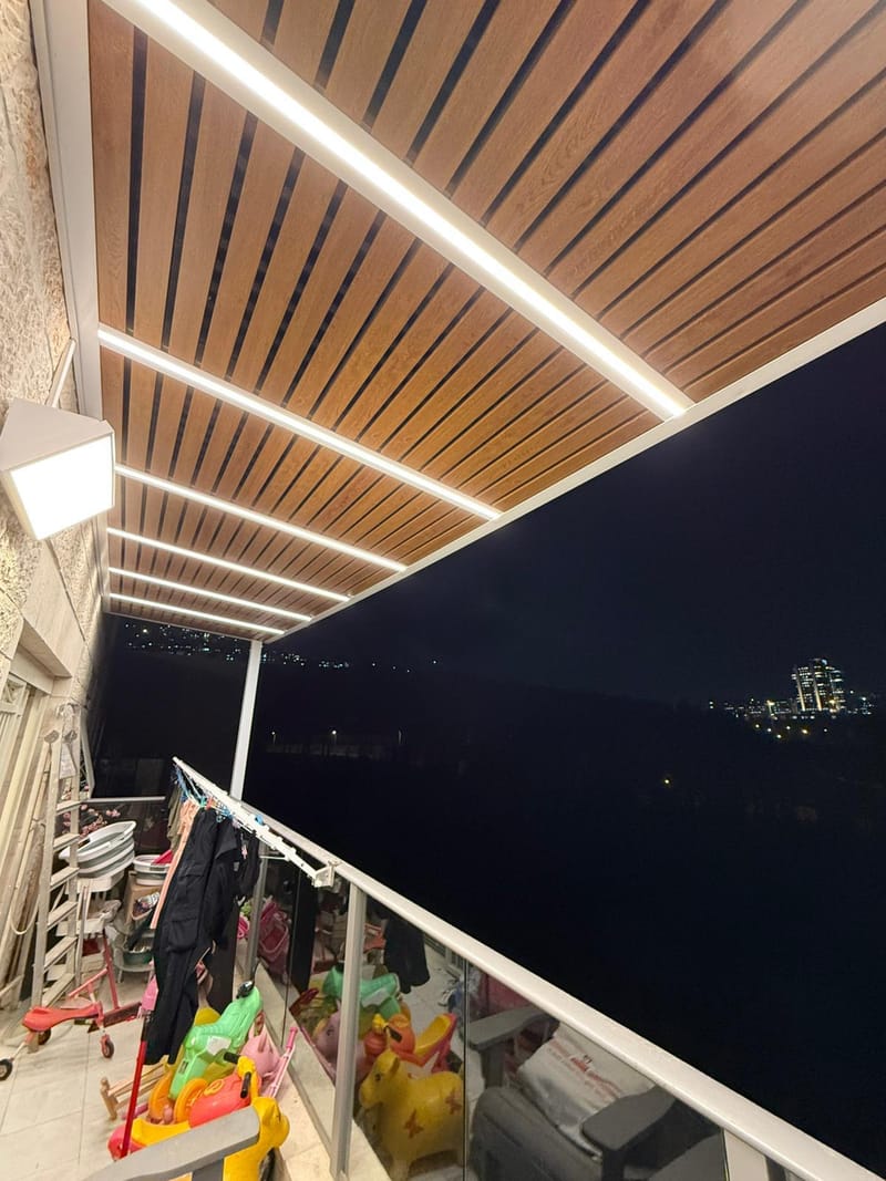 פרגולות אלומיניום