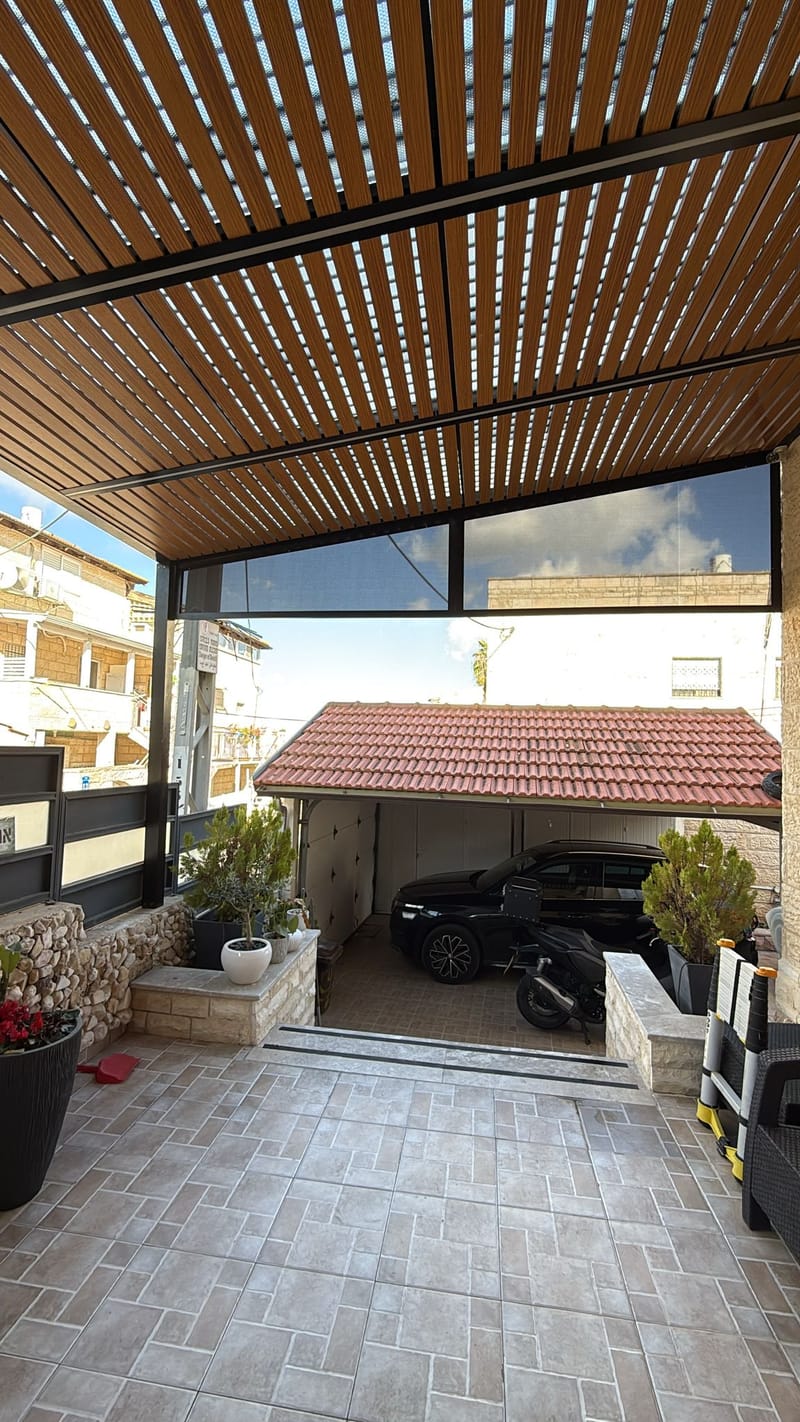 פרגולות אלומיניום