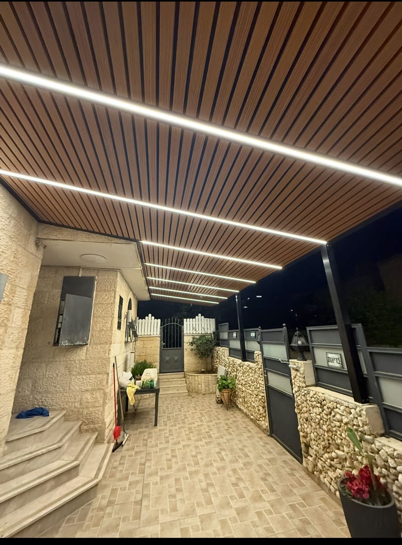 פרגולות אלומיניום