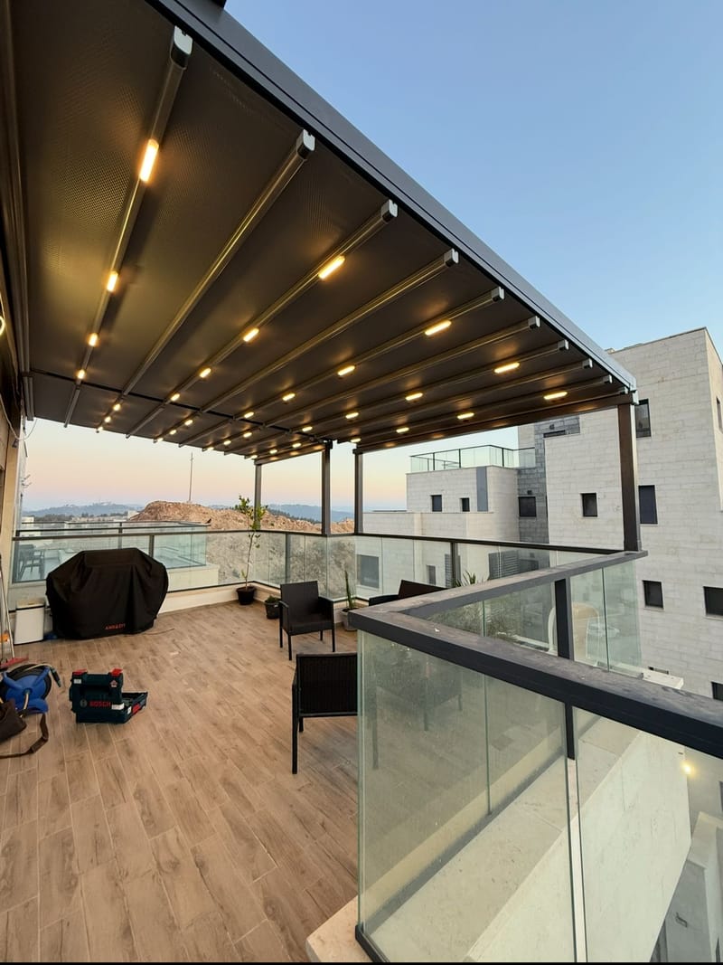 פרגולות חשמליות 