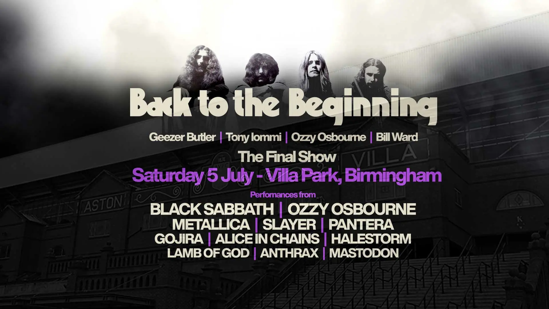 Back to Birmingham: Sabbath Go 'Back to the Begining'