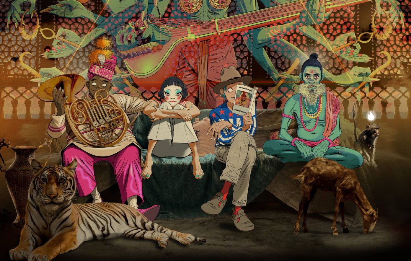 Gorillaz Reach The Top Of 'The Mountain'