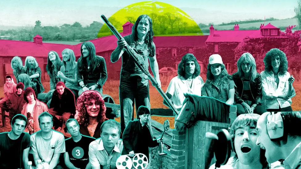 Sheep, Drizzle & Rock n Roll. Rockfield Studios