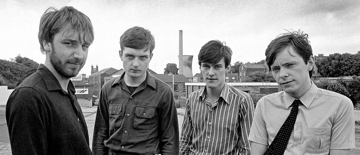 All four members of Joy Division 