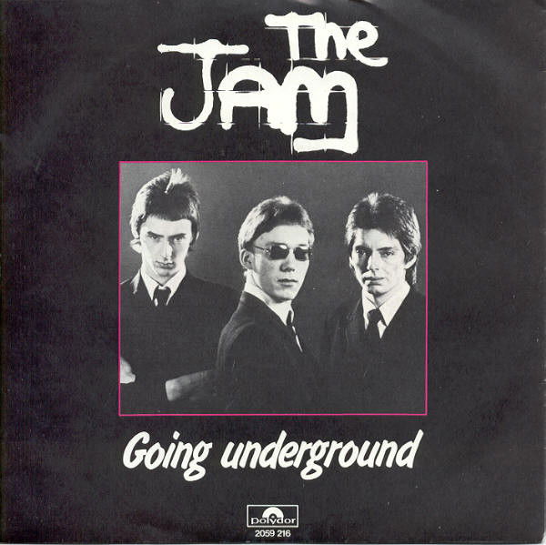 Single cover for The Jam's 1979 single Eton Rifles