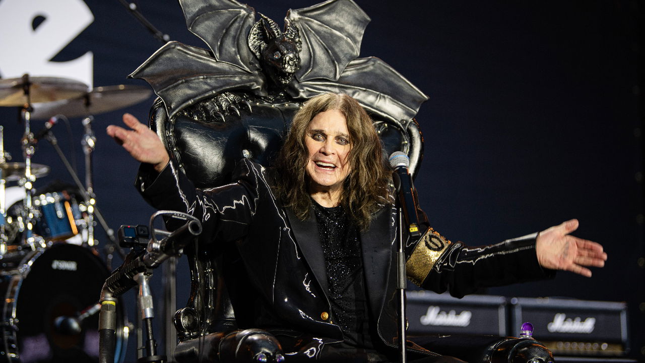Ozzy Osbourne Performs at Back to the Beginning in Birmingham 