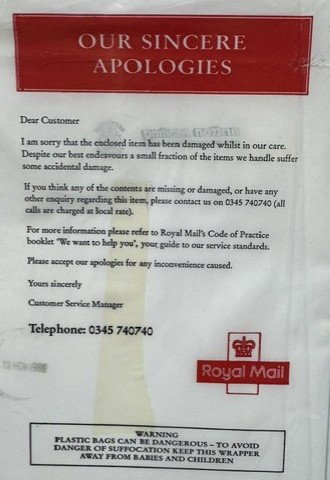 Damaged Mail
