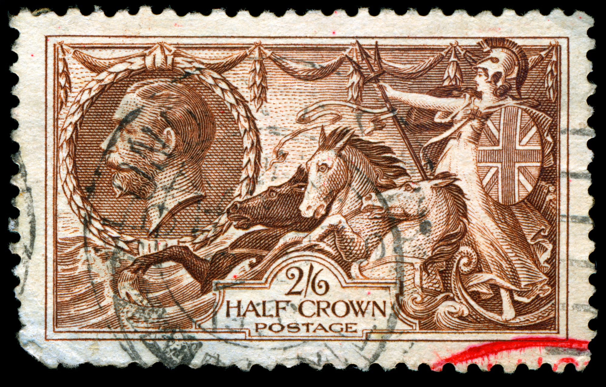 King George V - High Value Seahorses (definitive)