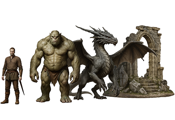 Creature & Scene scale