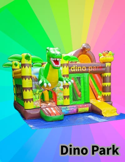Hüpfburg Dino Park