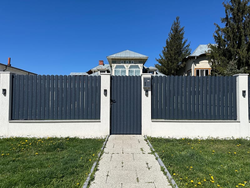 Garduri sipcă metalica