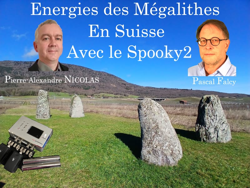 Energie des Mégalithes en Suisse avec le Spooky2
