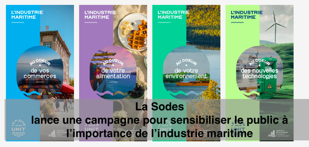 Le 17 juin 2024 - La Sodes lance une campagne pour sensibiliser le public à l’importance de l’industrie maritime