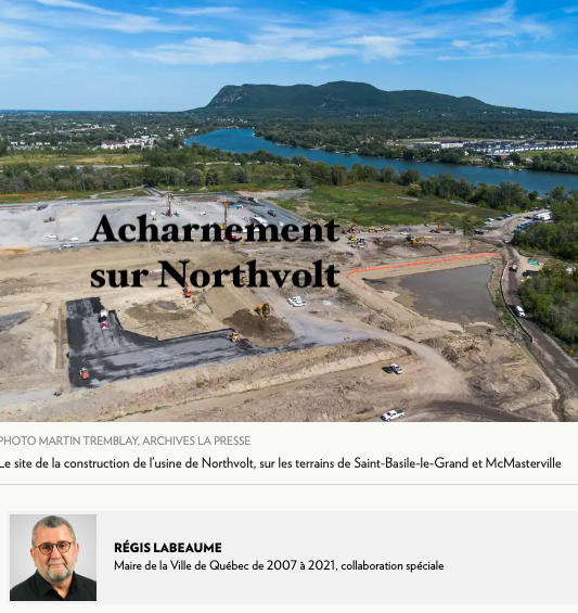 Le 8 octobre 2024 - Acharnement sur Northvolt