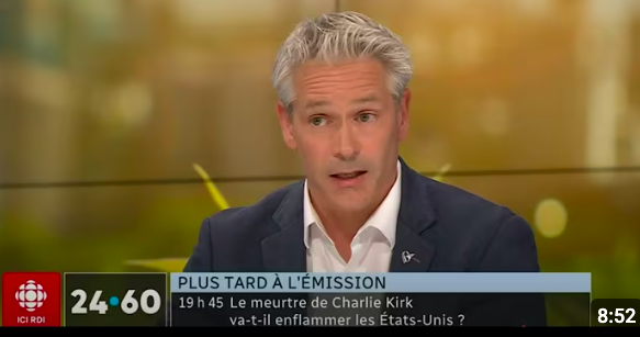 Le Radio Canada 24-60 le 12 septembre 2025 - Patrick Bonin se prononce sur les grands projets de Carney et le port de Contrecoeur