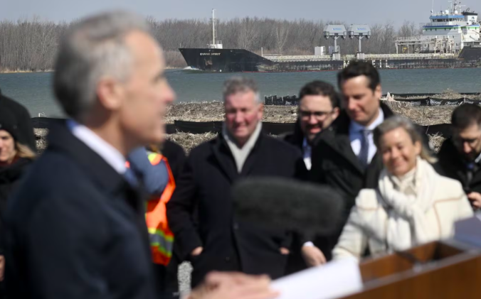Le 9 avril 2026 -  Contrecœur: le Port de Montréal n'a pas l'intention de demander de permis municipaux - Noovo