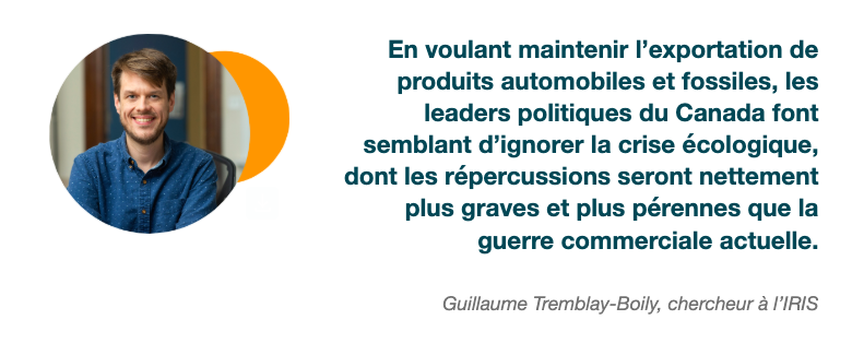 La campagne électorale et l'écologie