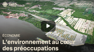 La construction d'un terminal portuaire à Contrecœur inquiète des résidents - Radio-Canada info - le 31 août 2025