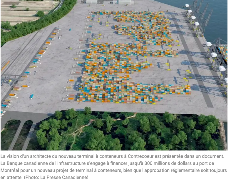 Le 19 octobre 2025 - Les affaires - «C’est un non-sens»: pas besoin de permis à Contrecœur pour l’agrandissement