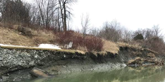 Pétition pour contrer l’érosion des berges