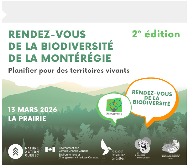 Rendez-vous de la biodiversité de la Montérégie (2e édition)