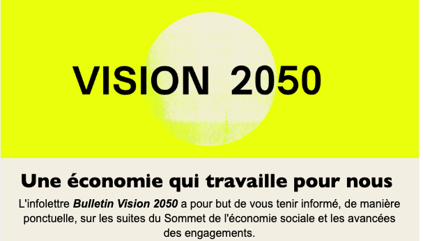 Février 2026 - Infolettre Chantier de l'économie sociale - Une économie qui travaille pour nous.
