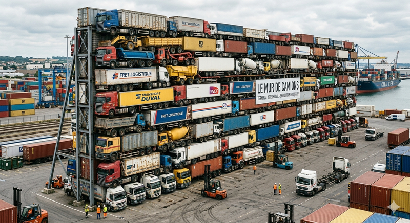Un "Mur de Camions" à proximité des communautés locales de Contrecœur, Verchères et les environs.