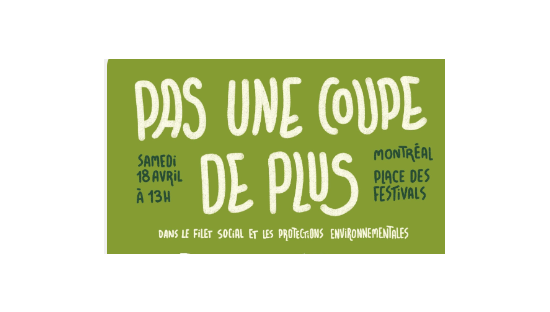 Le 18 avril Foire et manifestation festive à l’occasion du Jour de la Terre.