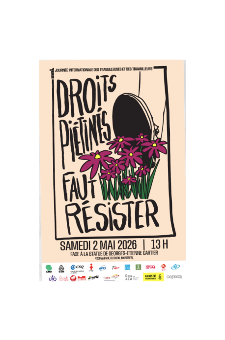 DROITS PIÉTINÉS, FAUT RÉSISTER !