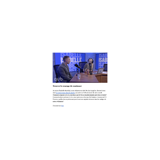 L'abondance épuisée - Trouver le courage de continuer