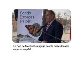 Partie 1 : Communication et relation publique : Que penser de la campagne de promotion du port de Montréal au sujet de l'agrandissement du port de Contrecoeur?