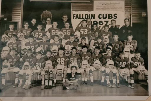 1967 Falldin Football Light Cubs Undefeated City Champs