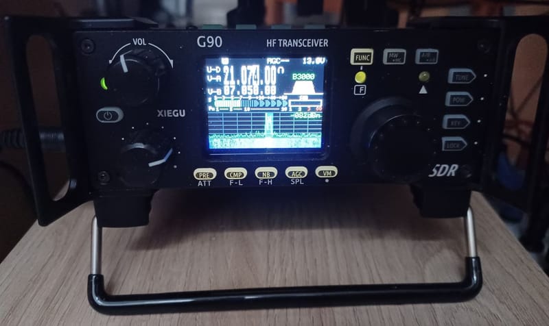 Essai Xiegu G90 avec ampli 100W