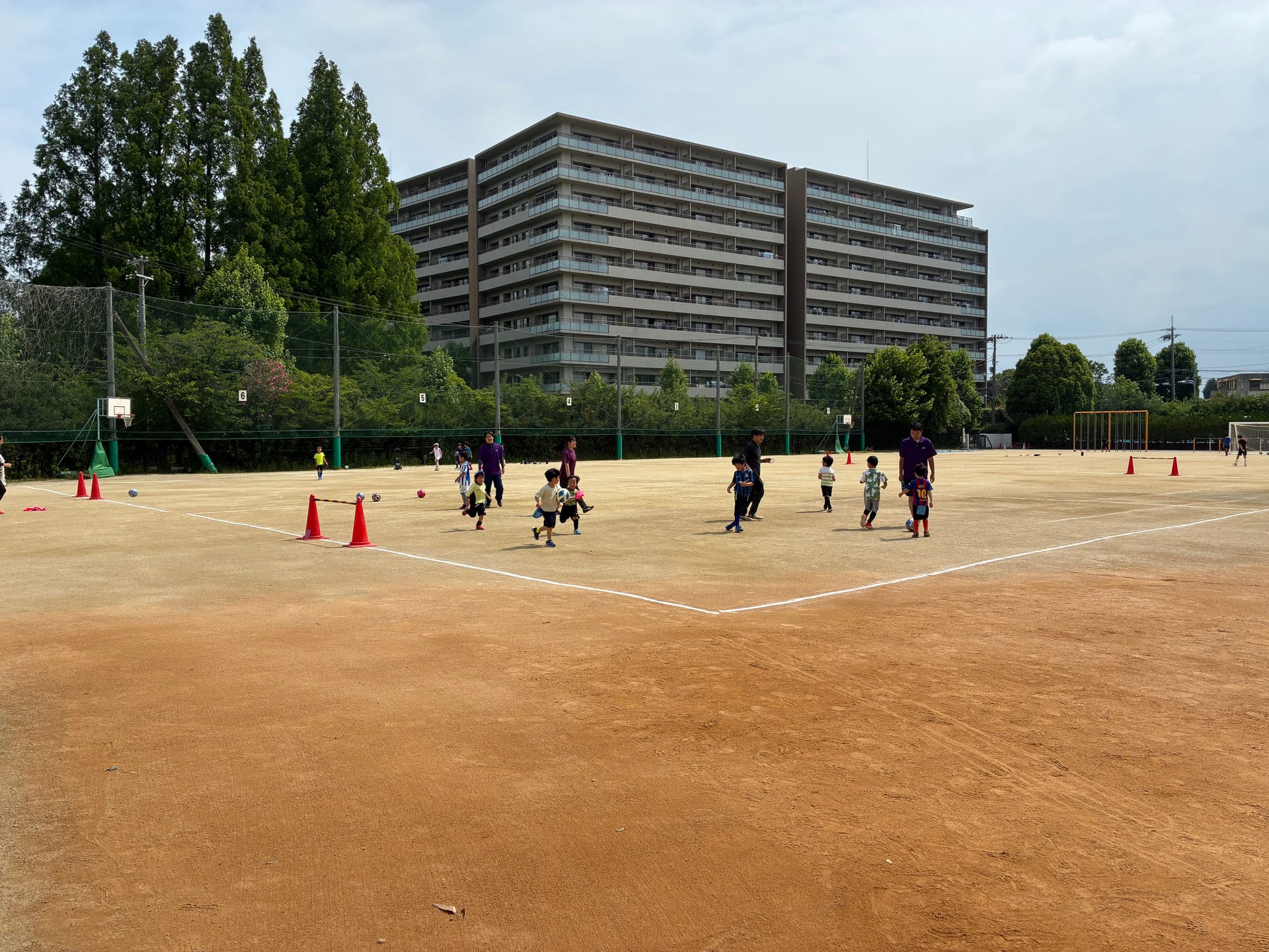 6/22ちびっ子サッカー大会開催。