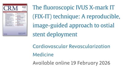 Research Contribution: Innovating Ostial Coronary Stenting with the FIX-IT Technique